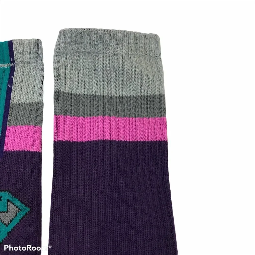 NWOT‎ Two Pairs Girls Super Hero Socks Large